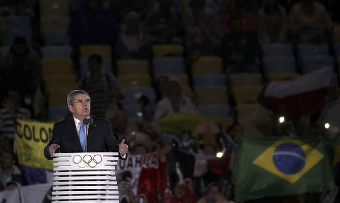 Thomas Bach agradece brasileiros pelo sucesso da Rio 2016