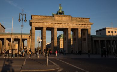 Germany: The capital Berlin at sunset