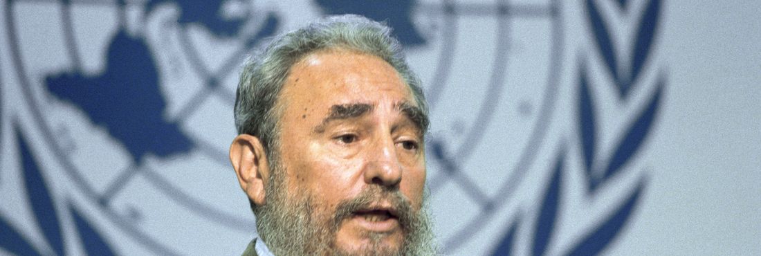 Fidel Castro na Conferência de Meio Ambiente e Desenvolvimento da ONU, em 12 de junho de 1992.