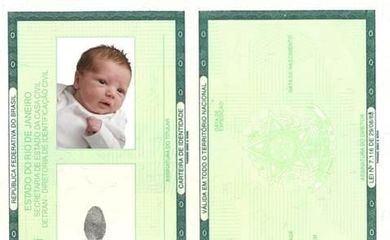Carteira de Identidade de Recém-Nascido