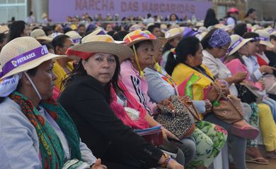 Acontece em Brasília, a 5ª Conferência das participantes da Marcha das Margaridas (Elza Fiuza/Agência Brasil)