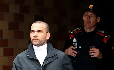 Dani Alves deixa prisão em Barcelona 
25/03/2024 REUTERS/Bruna Casas