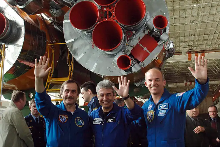 Bill Ingalls/NASA Astronaut Marcos Pontes