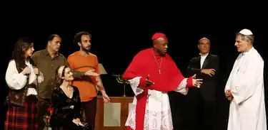 Peça O dia em que raptaram o Papa
