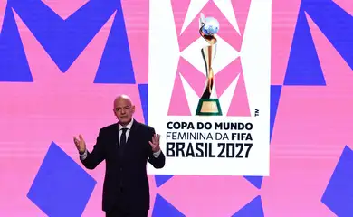 Gianni Infatino lança marca da Copa do Mundo Feminina de 2027, em 25/01/2026