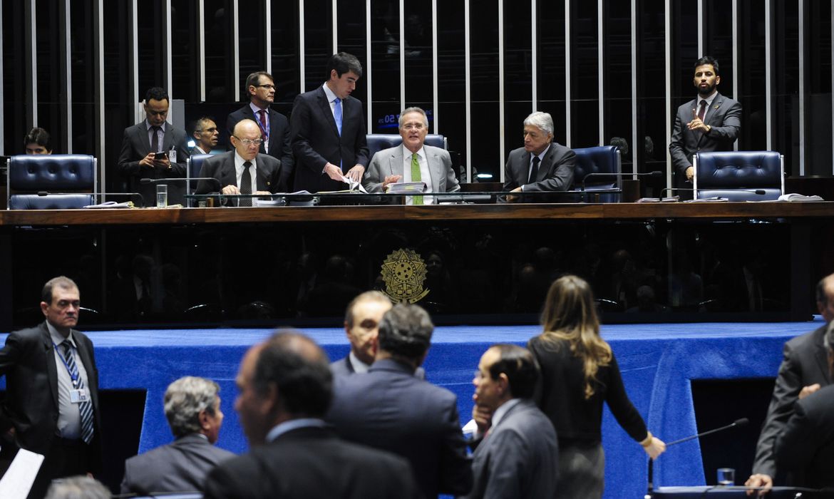 Brasília - Plenário do Senado durante sessão deliberativa ordinária (Jonas Pereira/Agência Senado)