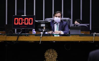 Ordem do dia para votação de propostas legislativas. Presidente da Câmara dos Deputados, dep. Rodrigo Maia (DEM - RJ) 