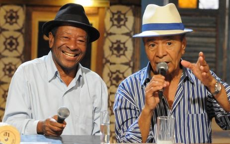 Noca da Portela e Monarco no programa Samba na Gamboa da TV Brasil