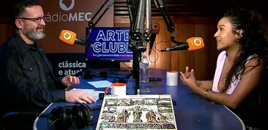 Marina Esteves no videocast do Arte Clube 