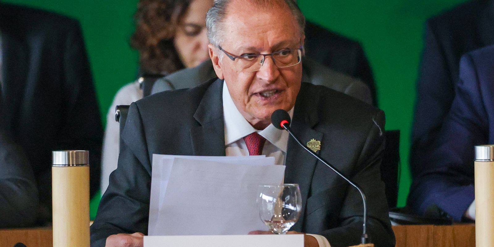 Alckmin defende ação climática guiada por ciência e solidariedade
