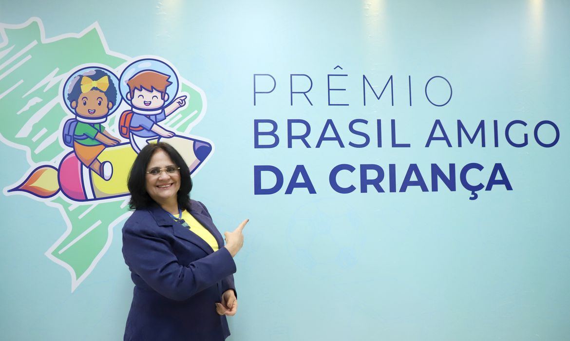 Cerimônia do Prêmio Brasil Amigo da Criança
Foto: Clarice Castro/MMFDH