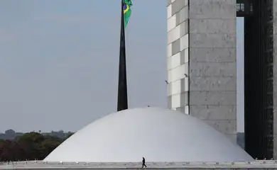 Pal�cio do Congresso Nacional na Esplanada dos Minist�rios em Bras�lia