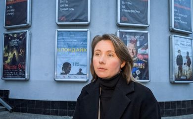Diretora ucraniana Maryna Gorbach em Kiev