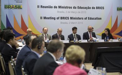 Vice-ministros da Educação do Brics se reúnem para discutir educação profissional e tecnológica, educação superior e princípios básicos para a criação de uma rede universitária do Brics (Marcelo Camargo/Agência Brasil)