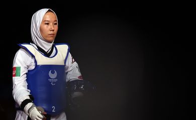 Zakia Khudadadi, afeganistão, parataekwondo, paralimpíada, tóquio 2020
