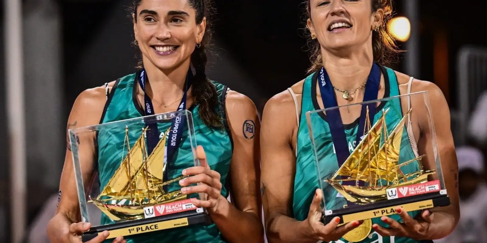Bárbara and Carol are champions of the Doha stage and are getting closer to Paris