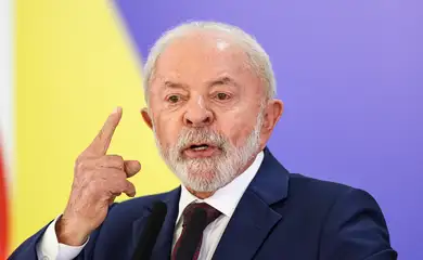Brasília (DF), 18/12/2025 - O presidente Luiz Inácio Lula da Silva dá entrevista coletiva durante café da manhã com jornalistas, no Palácio do Planalto.  Foto: Marcelo Camargo/Agência Brasil