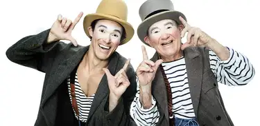 Rafael Aragão e Didi no musical 