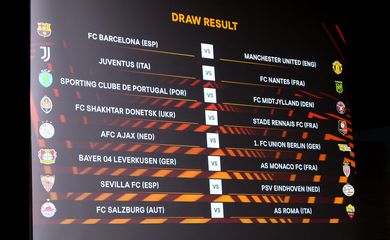 Sorteio, Liga Europa, segunda fase