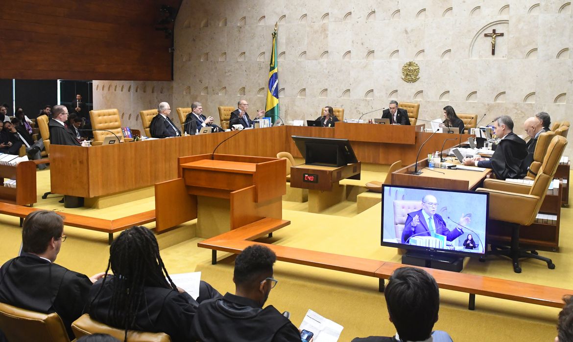 Brasília (DF), 23.11.2023 – Sessão plenária do Supremo Tribunal Federal (STF). Foto: Carlos Moura/STF