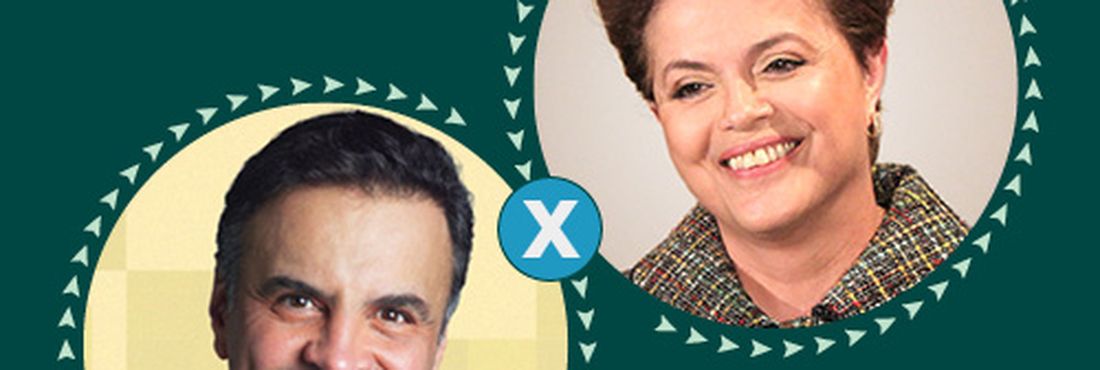Dilma e Aécio estão no segundo turno