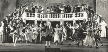 Maskarade no Jyske Opera em Aarhus (1954)