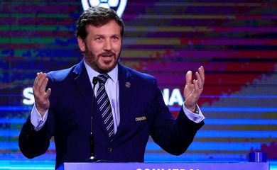 Presidente da Conmebol, Alejandro Domínguez