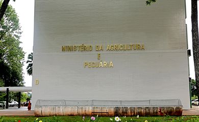 Fachada do Ministério da Agricultura e Pecuária