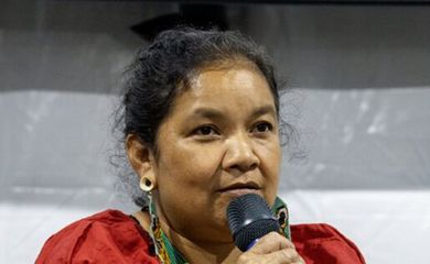 Brasília (DF), 08/07/2025 - Sueli Maxakli professora, cineasta, artesã e liderança do povo etnia Tikmũ’ũn,  também chamada de Maxkali. Foto: Centro Nacional de Folclore e Cultura Popular/Divulgação