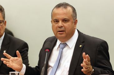 Brasília - O relator da reforma trabalhista, Rogério Marinho, durante a audiência pública na Comissão Especial sobre a Reforma Trabalhista (PL 6.787/16) (Wilson Dias/Agência Brasil)
