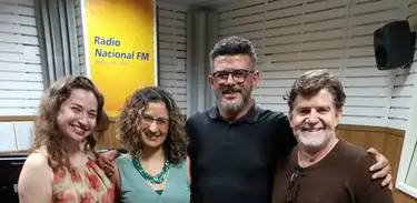 professores de canto e organizadores da Semana da Voz do Centro Oeste