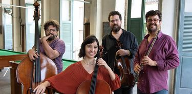 O grupo é formado por Alexandre Brasil (OSB), Nayara Tamarozi (OSTM),  Bernardo Fantini (OSB) e Alexandre Fenerich (UNIRIO).
