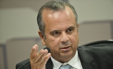 O secretário especial de Trabalho e Previdência do Ministério da Economia, Rogério Marinho, participa de audiência pública na Comissão de Assuntos Sociais do Senado.