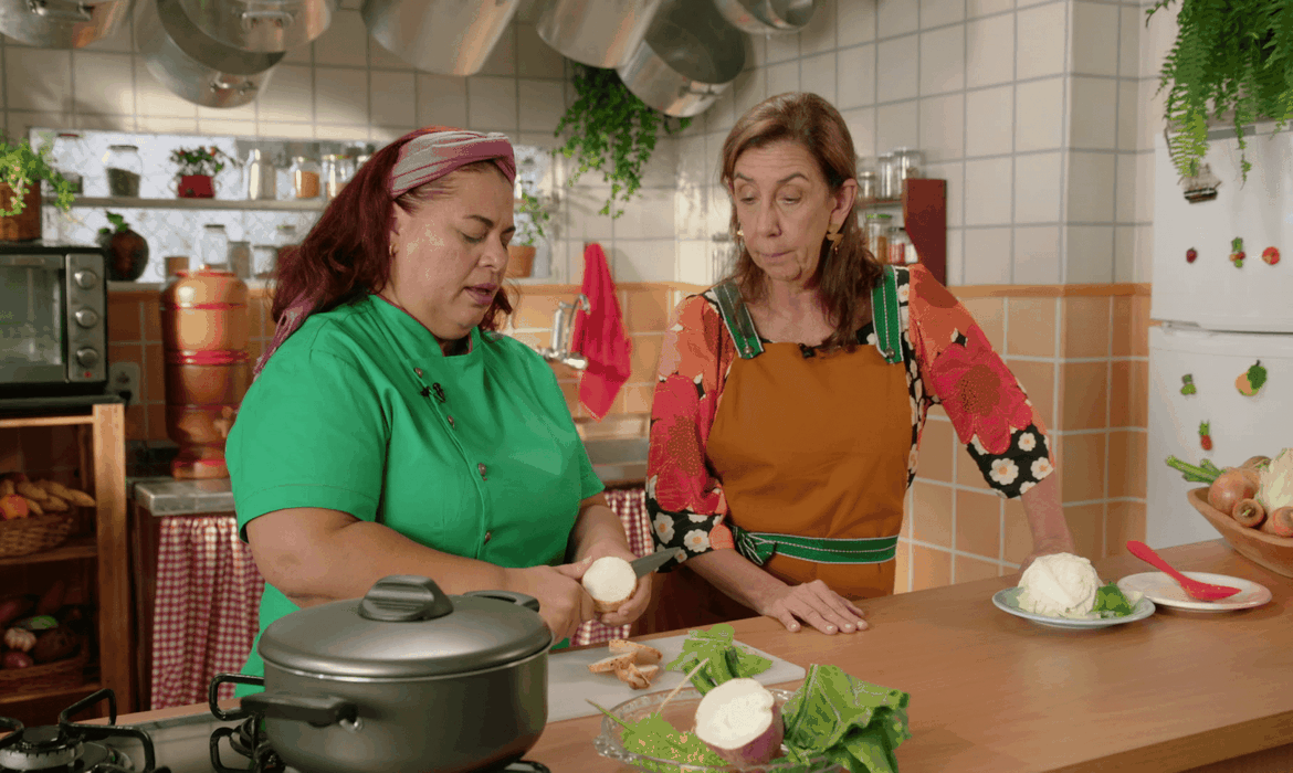 RJ 16/04/2025 - Regina Tchelly prepara receitas com feijão no Xodó de Cozinha
Frame TV Brasil