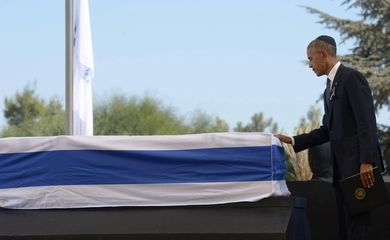 O presidente dos Estados Unidos, Barack Obama, e líderes de vários países participaram do funeral do ex-presidente de Israel e prêmio Nobel da Paz Shimon Peres