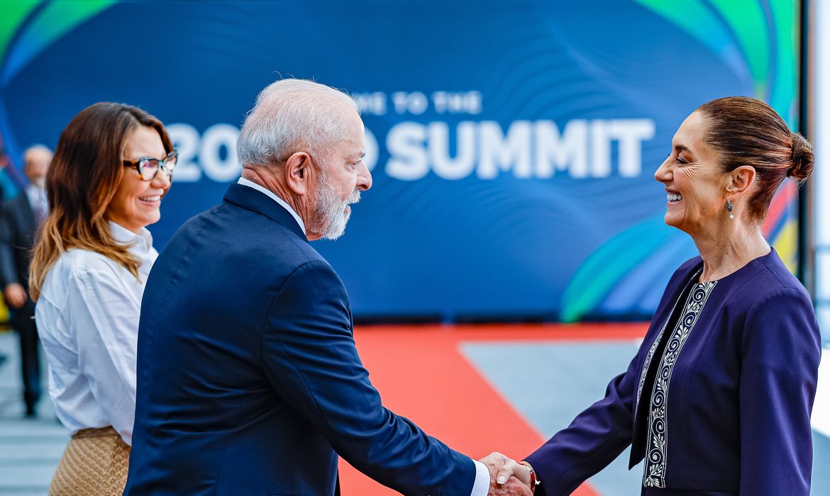 Lula e Claudia Sheinbaum discutem relações entre Brasil e México