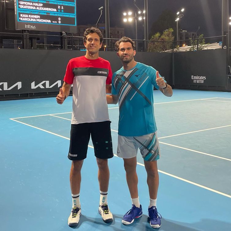 Marcelo Melo e HoriaTecau - tênis -  duplas - tenista - Melbourne