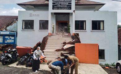 Terremoto em Cianjur, na Indonéisa
