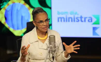 Brasília (DF) 05/05/2025  - A ministra do Meio Ambiente e Mudança do Clima, Marina Silva, participa do programa Bom Dia, Ministra Foto: Fabio Rodrigues-Pozzebom/ Agência Brasil
