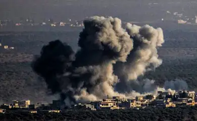 01/11/2024 - Photos of Russian aerospace forces carrying out strikes with the Syrian Air Force on the headquarters and back lines of terrorists, northern Syria
https://sana.sy/en/
Foto: Syrian Arab News Agency SANA