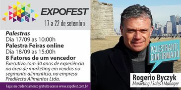 ExpoFest, com o pensador Rogério Byczyk