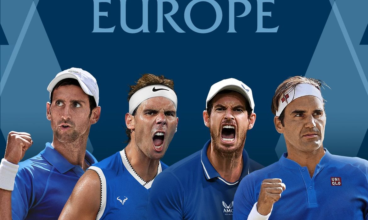 Laver Cup - Big Four - Rafael Nadal, Novak Djokovic, Roger Federer e Andy Murray