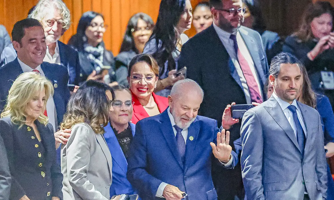 Ricardo Stuckert/PR México, Cidade do México. 01/10/2024 - Presidente da República, Luiz Inácio Lula da Silva, durante a cerimônia de transmissão do Poder Executivo Federal, no Palácio Legislativo San Lázaro. Foto: Ricardo Stuckert/PR