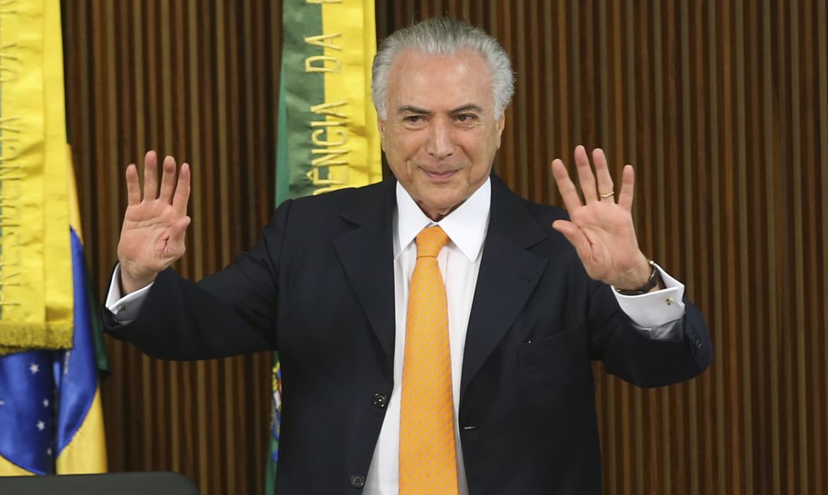 Brasília - O Presidente Michel Temer preside reunião do Conselho do Programa de Parcerias e Investimentos, no Palácio do Planalto (Antonio Cruz/AGência Brasil)
