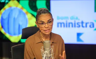 Brasília (DF) 19/03/2025 A ministra do Meio Ambiente e Mudança do Clima, Marina Silva, participa do programa Bom Dia, Ministra Foto: Fabio Rodrigues-Pozzebom/ Agência Brasil