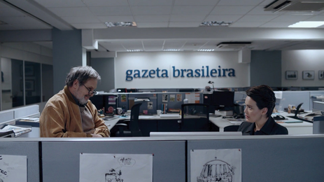 Série “Contracapa” mostra a rotina da redação do jornal fictício Gazeta Brasileira