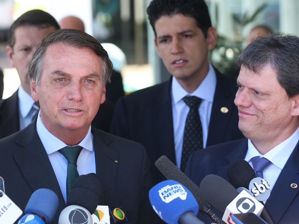 Presidente Jair Bolsonaro Fala à Imprensa | Agência Brasil