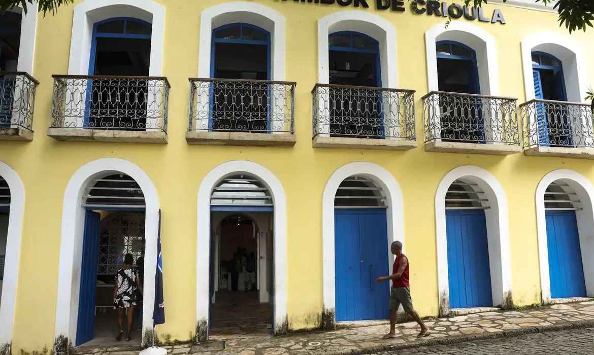 Tomaz Silva/Agência Brasil São Luís, (MA), 12/08/2025 – Exposição na Casa do Tambor de Criola, no centro de São Luís. Foto: Tomaz Silva/Agência Brasil