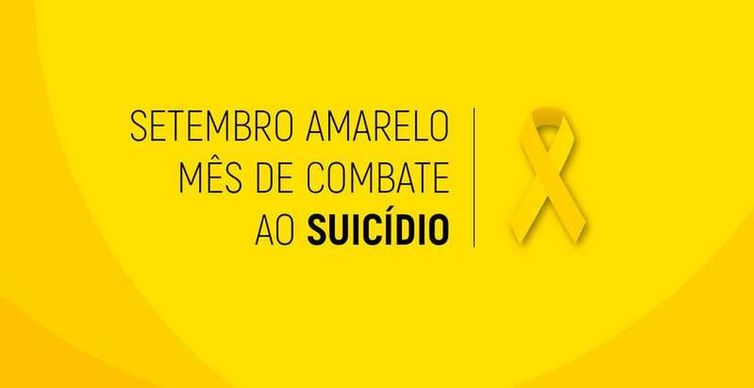 Campanha Setembro Amarelo visa conscientizar a prevenção ao suicídio 