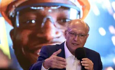 São Paulo (SP), 27/02/2026 - Vice-Presidente da República, Geraldo Alckmin, durante coletiva à imprensa para apresentar os novos investimentos na Nova Indústria Brasil. Foto: Paulo Pinto/Agencia Brasil